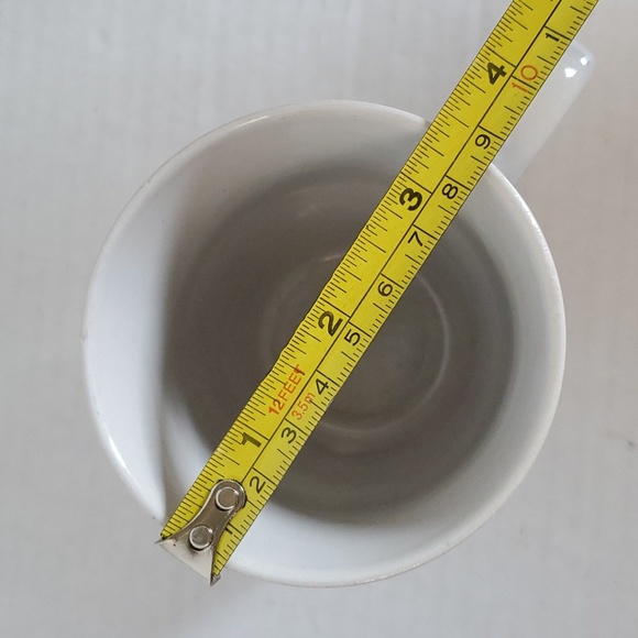 2007 Starbucks Cup Mug Coffee Tea Cocoa Hot 12.4 Fluid Ounces White Ceramic - Picture 6 of 10